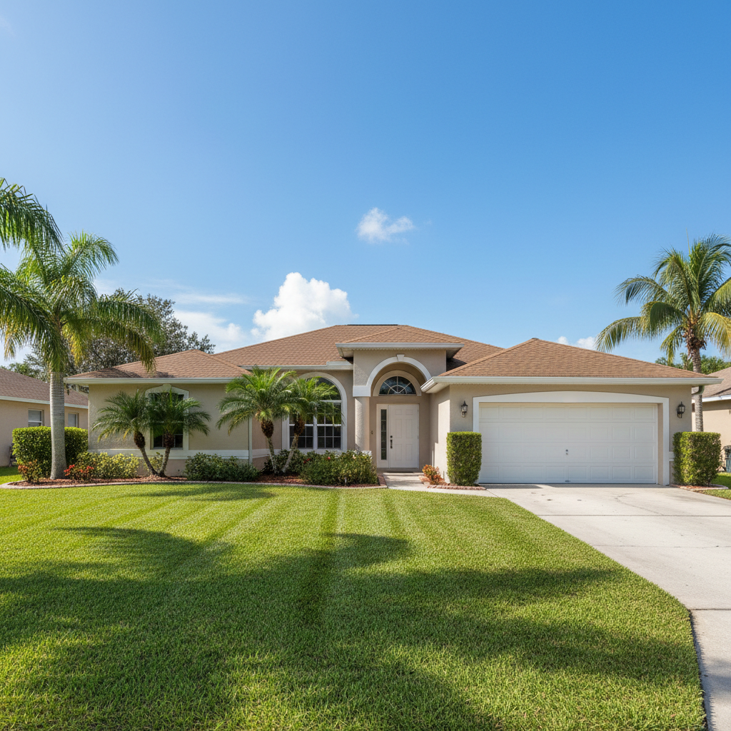 After – Overgrown Front Yard Transformation